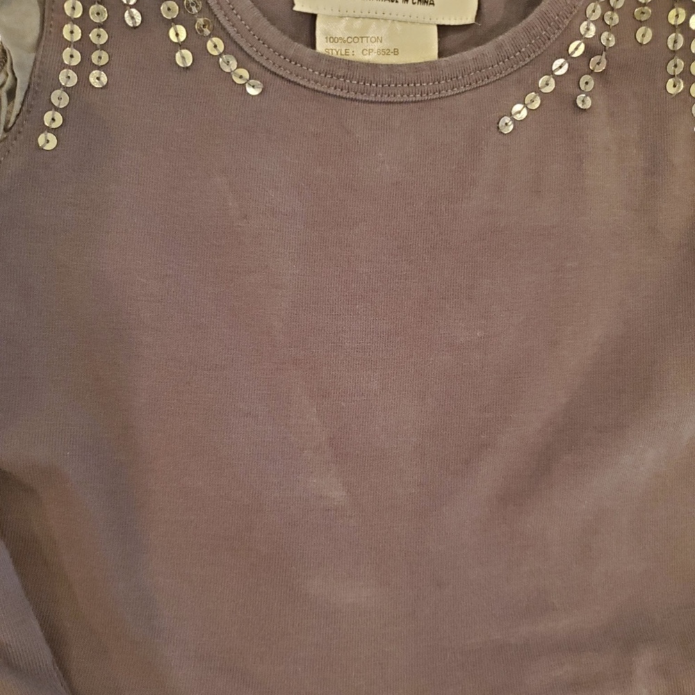 4for$20!! Sequin/Ruffle dressy outfit for baby girl 6m - Picture 4 of 4